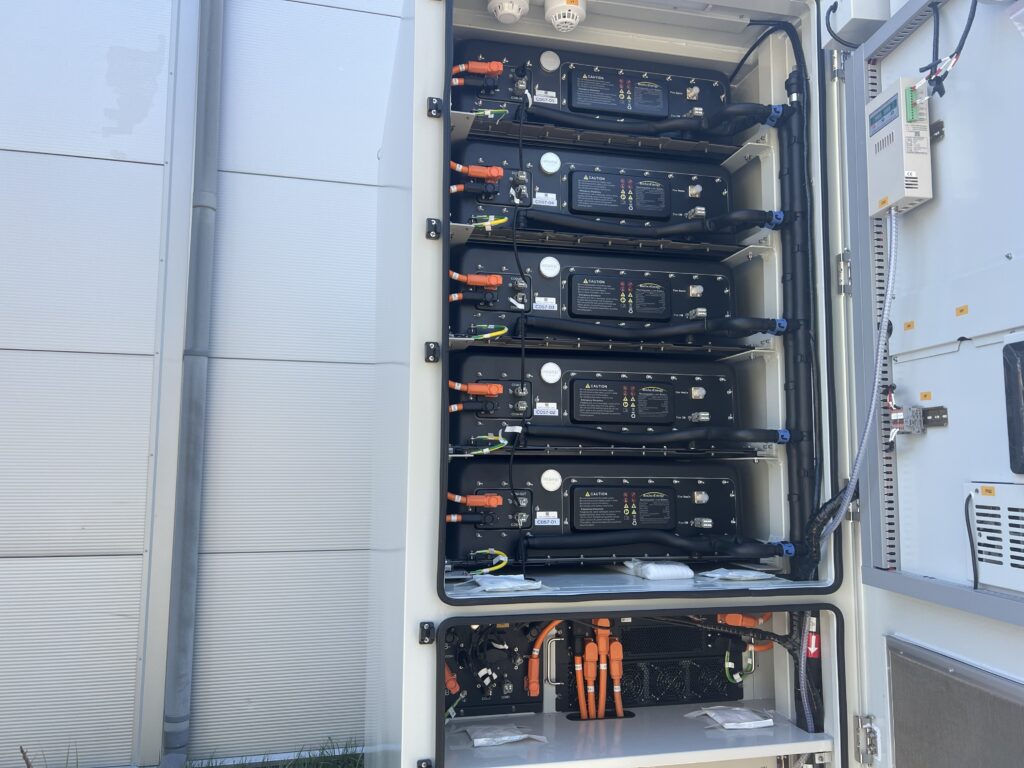 Magazyn Energii Rochex/Breeze widok od wewnątrz
